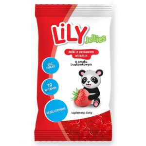 Maasika želeekommid vitamiinidega, LILY  30g