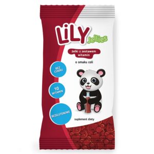 Koolamaitselised želeekommid vitamiinidega, LILY 30g