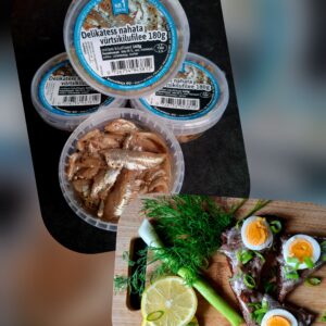 Delikatess nahata vürtsikilufilee, 180 g.