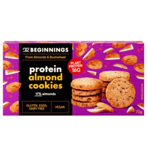Proteiiniküpsised mandlitega,The Beginnings 70g
