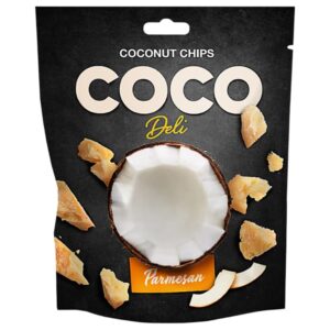 Parmesanimaitselised kookoslaastud, Coco Deli 30g