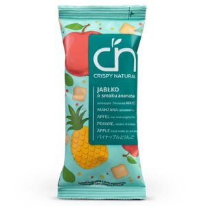 Õunakuubikud ananassimahlaga Crispy Natural, 12g