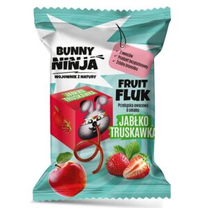 Bunny Ninja õuna-maasika puuviljasnäkk, 15 g