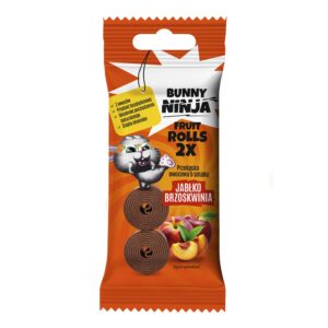 Bunny Ninja õuna-virsiku puuviljasnäkk, 30 g