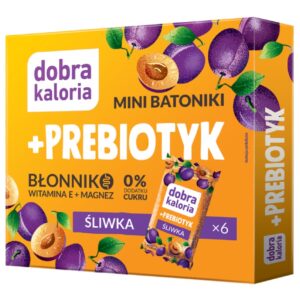 Ploomimaitselised minibatoonid + "Prebiootikum" Dobra Kaloria, 102g