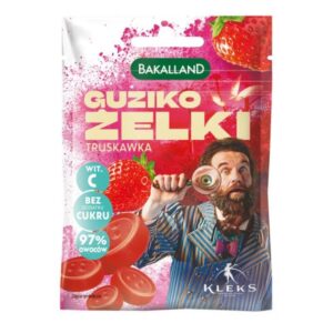 Maasikamaitselised kummikommid ,Bakalland 34g