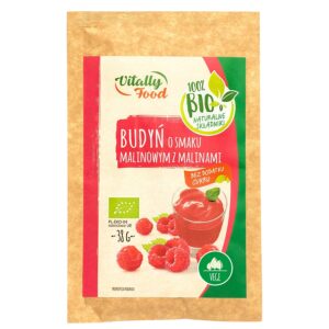 Vaarikapuding, ilma lisatud suhkruta, Vitally Food BIO, 38g