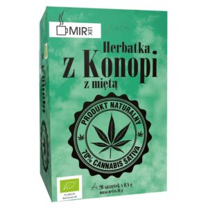 Kanepitee piparmündiga Mir-lek BIO, 16g (20x0.8g)