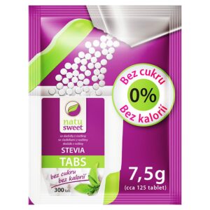 Stevia tabletid kotikestes, Natusweet 125 tabletti