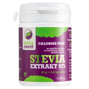 Stevia puhas ekstrakt 97% Natusweet 20g
