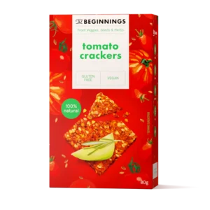 Kreekerid tomatiga, The Beginnings 80 g.