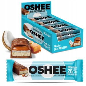 Proteiinibatoon kookose ja karamelliga, Oshee 48 g.